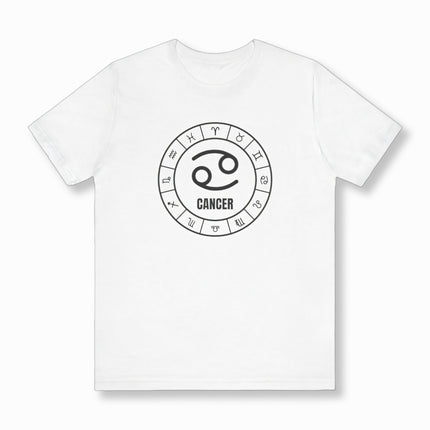 Cancer Astrology Sign T-Shirt | Zodiac Symbol Unisex Tee | V1