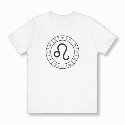 Leo Zodiac Sign T-Shirt | Horoscope & All Signs Unisex Tee | V7