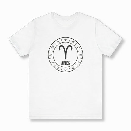 Aries Zodiac Sign Astrology T-Shirt | Zodiac Symbol Unisex Tee | V23