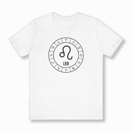 Leo Zodiac Sign T-Shirt | Astrology Horoscope Unisex Tee | V6