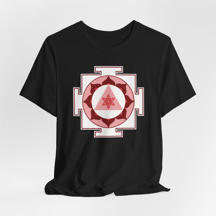 Ganesha Yantra Sacred Geometry T-Shirt | Hindu Spiritual Symbol Tee | Yantra