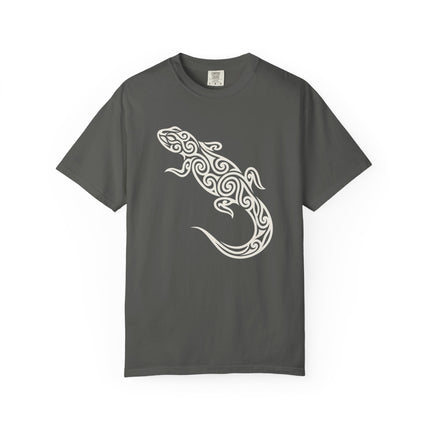 Tribal Lizard Swirl Pattern Graphic Unisex Unisex T-Shirt | Comfort Colors