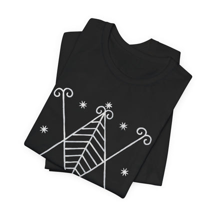 Ayizan Veve T-Shirt - Sacred Geometry & Voodoo Art Tee