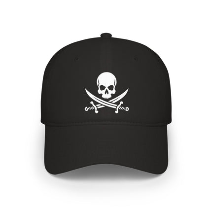 Jolly Roger DTF Print Baseball Cap | Pirate Theme Skull & Crossbones Hat