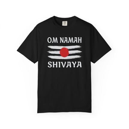Om Namah Shivaya Tripundra T-Shirt - Spiritual Shiva Graphic Tee