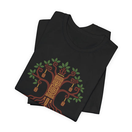 Mayan Ceiba Tree T-Shirt | Branching Tree and Exposed Root Design Tee