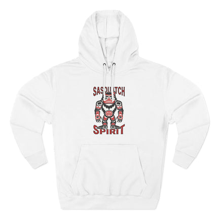 Sasquatch Spirit Hoodie | Bigfoot Indigenous Native American Art Hoodie