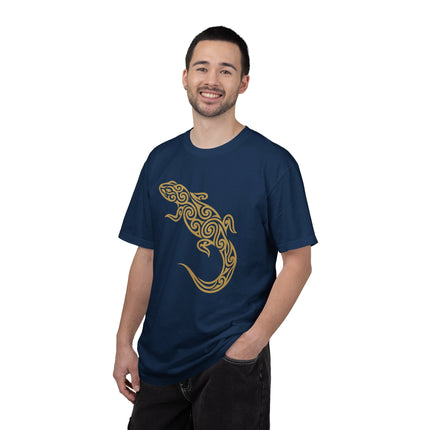 Tribal Lizard Swirl Pattern Graphic Unisex Unisex T-Shirt | Comfort Colors