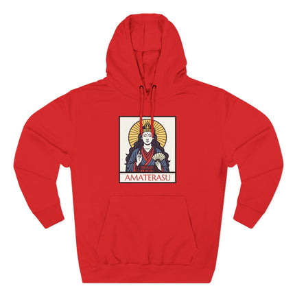 Amaterasu Japanese Sun Goddess Hoodie | Shinto Mythology Fan Unisex Pullover V1