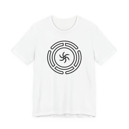 Hekate's Wheel Symbol T-Shirt | Unisex Witchy Greek Goddess Tee V3