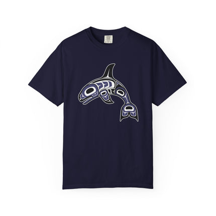 Pacific Northwest Orca T-Shirt - Native Formline Killer Whale Graphic Tee