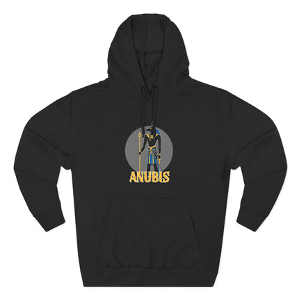 Anubis Egyptian Mythology Hoodie | Ancient God Graphic Unisex Pullover V3