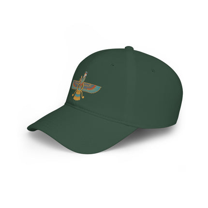 Faravahar DTF Print Baseball Cap | Ancient Iranian Art Zoroastrian Hat