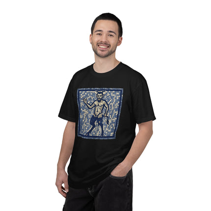 Satyr Mosaic T-Shirt | Ancient Greek Mythology Creature Tee | Comfort Colors