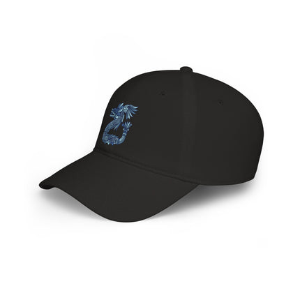 Feathered Serpent DTF Print Baseball Cap | Aztec Inspired Quetzalcoatl Hat