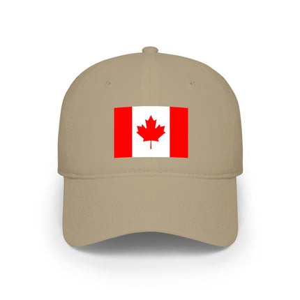 Canadian flag maple leaf baseball cap for men and women.