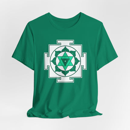 Bagalamukhi Yantra T-Shirt | Goddess Bagalamukhi Sacred Geometry Tee | Yantra