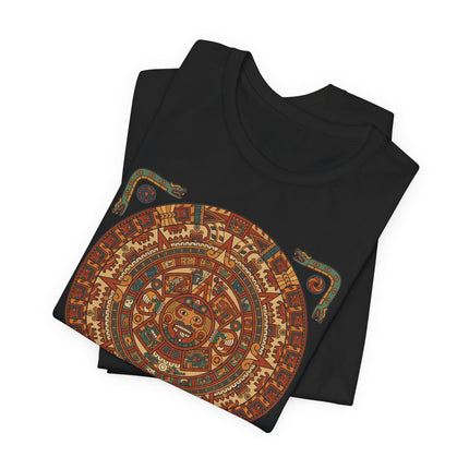 Mayan Calendar T-Shirt | Ancient Mesoamerican Art Graphic Tee