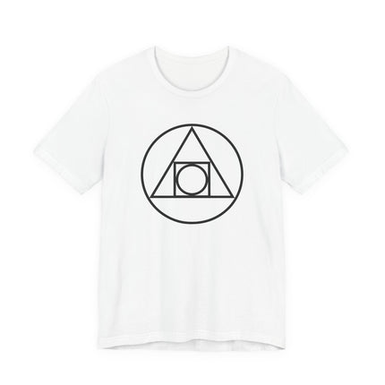 Philosopher's Stone Alchemy Symbol T-Shirt | Sacred Geometry Unisex Tee V2
