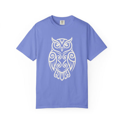 Tribal Owl T-Shirt | Intricate Celtic Knot Wisdom Unisex Unisex Tee