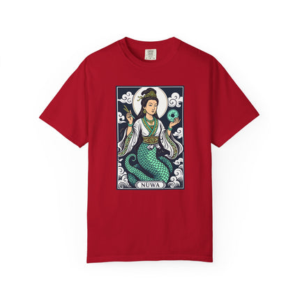Nüwa Serpent Goddess T-Shirt | Chinese Mythology Mythical Graphic | V1