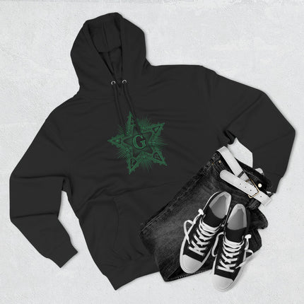 Masonic Blazing Star Hoodie - Freemasonry Sacred Geometry Pullover