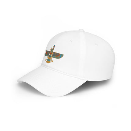 Faravahar DTF Print Baseball Cap | Ancient Iranian Art Zoroastrian Hat