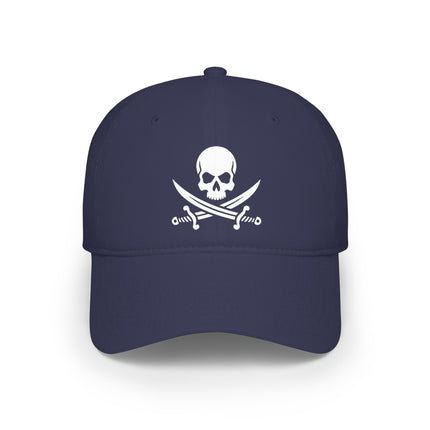 Jolly Roger DTF Print Baseball Cap | Pirate Theme Skull & Crossbones Hat