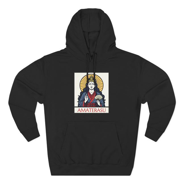 Amaterasu Japanese Sun Goddess Hoodie | Shinto Mythology Fan Unisex Pullover V1