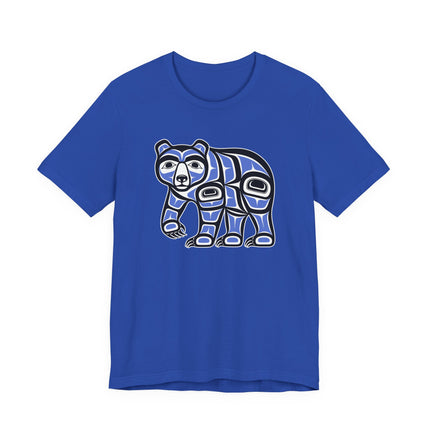 Pacific Northwest Haida bear formline art graphic tee.