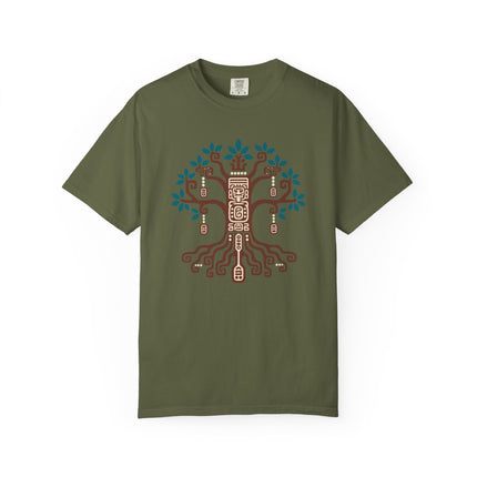 Mayan Ceiba Tree T-Shirt | Mesoamerican World Tree Graphic Tee