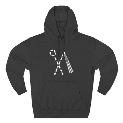 Crook & Flail Hoodie | Ancient Egyptian Pharaoh Osiris Unisex Pullover V1