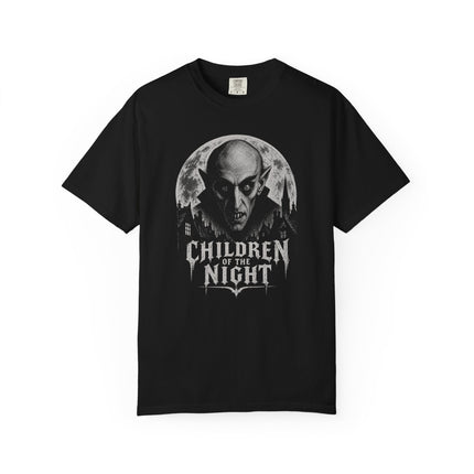 Children of the Night T-Shirt | Moonlit Gothic Vampire Portrait