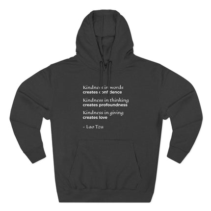 Lao Tzu Kindness Quote Hoodie | Inspirational Confidence Profoundness Love V1