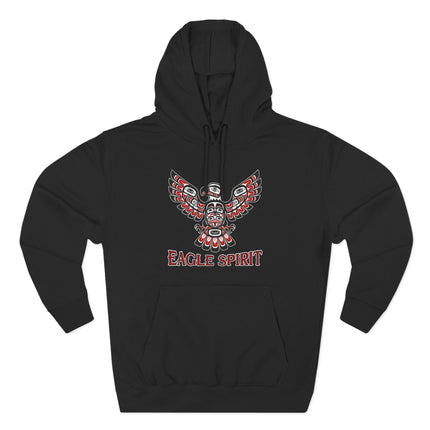 Native American Eagle Spirit Hoodie | Tribal Indigenous Art Pullover Hoodie