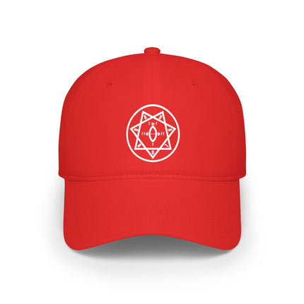 Babalon Star Seal DTF Print Baseball Cap | Divine Feminine Occult Art Hat