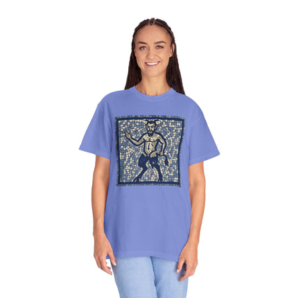 Satyr Mosaic T-Shirt | Ancient Greek Mythology Creature Tee | Comfort Colors