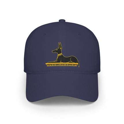 Anubis God DTF Print Baseball Cap | Ancient Egyptian Mythology Hat