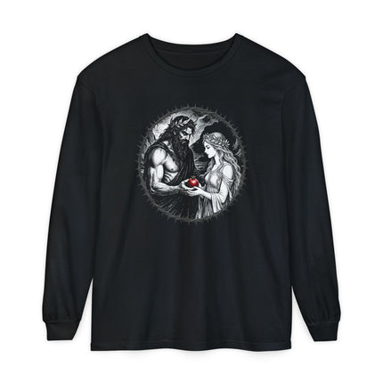 Hades and Persephone Long Sleeve T-Shirt | Greek Mythology Art