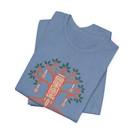 Mayan Ceiba Tree T-Shirt | Branching Tree and Exposed Root Design Tee