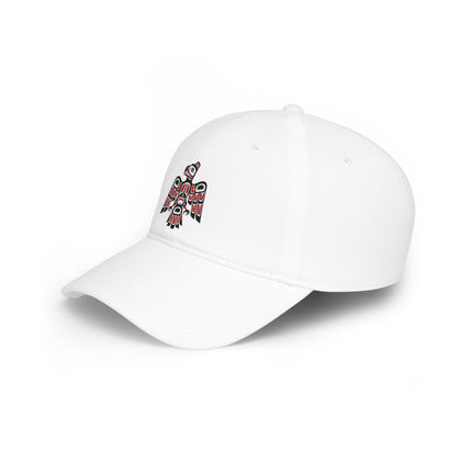 Formline Raven DTF Print Baseball Cap | Northwest Coast Art Hat
