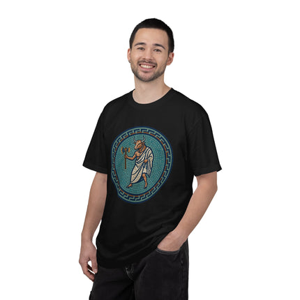 Greek Minotaur Mosaic T-Shirt | Mythology Labyrinth Axe Tee | Comfort Colors