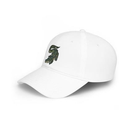 Mayan Crocodile DTF Print Baseball Cap | Ancient Civilization Art Hat