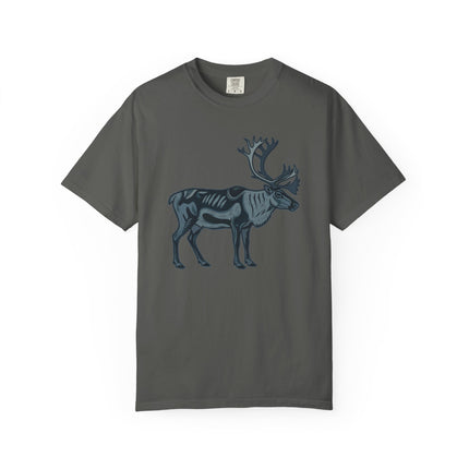 Inuit Inspired Caribou Symbol T-Shirt | Arctic Reindeer Graphic