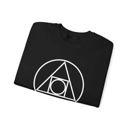 Philosopher's Stone Alchemy Symbol Sweatshirt | Sacred Geometry Unisex Pullover V2