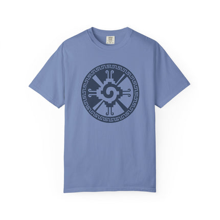 Hunab Ku T-Shirt | Black and White Geometric Spiral Graphic Tee