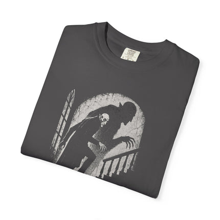 Nosferatu T-Shirt | Staircase Shadow and Classic Vampire Horror