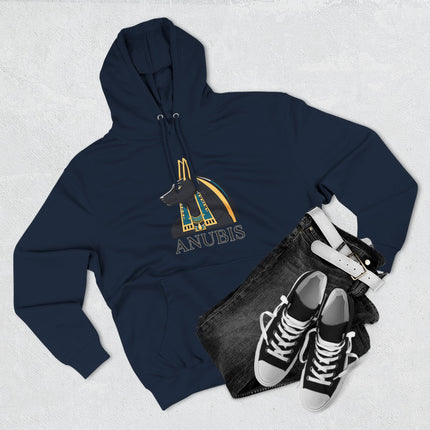 Anubis Hoodie | Ancient Egyptian God Text & Graphic Unisex Pullover V1
