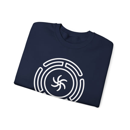 Hekate's Wheel Symbol sweatshirt design featuring Greek goddess art and witchy motifs.