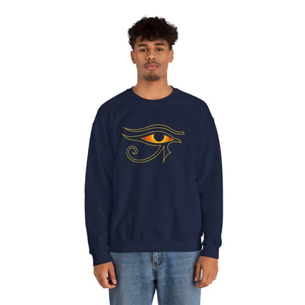Eye of Ra Sweatshirt | Ancient Egyptian God Symbol Mythology Pullover | V1